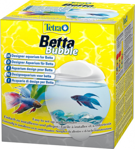 Аквариум Betta Bubble 1,8л белый 1