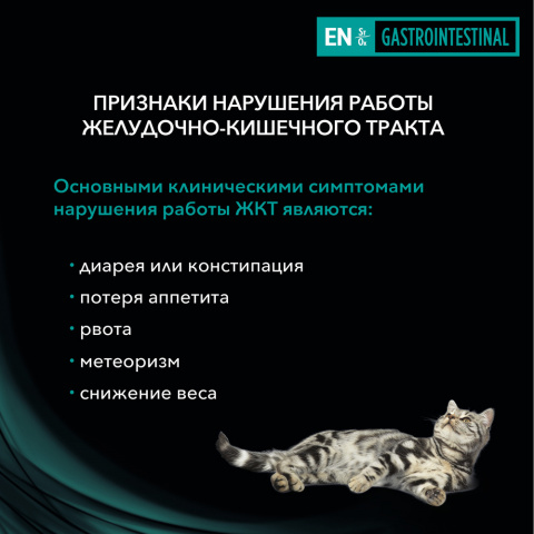 EN ST/OX Gastrointestinal Влажный диетический корм (пауч) для кошек при расстройствах пищеварения, с лососем, 85 гр. 5