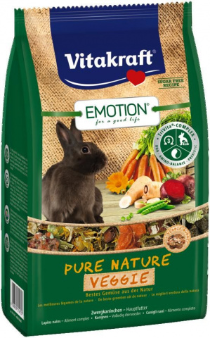 Корм для кроликов Pure Nature Veggie, 600г