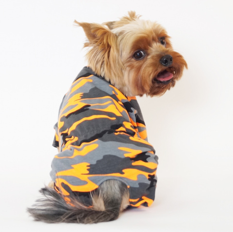 Трикотаж для собак Армейский XS оранжевый (унисекс) 1