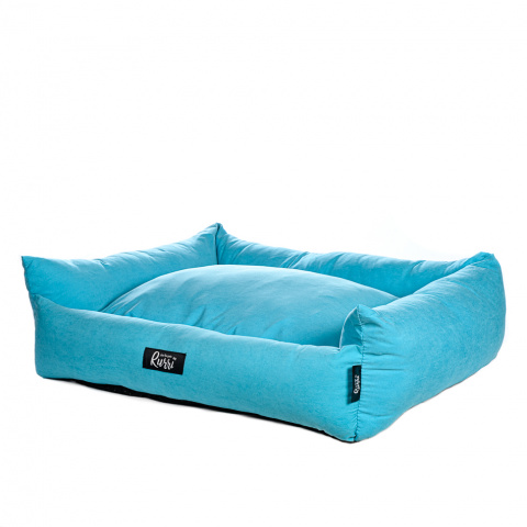 Лежак для кошек и собак мелких и средних пород, 63х53х20 см, синий 1