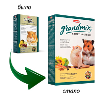 Grandmix Criceti - Gerbilli Корм для хомяков и мышей, уп. 400 г 1