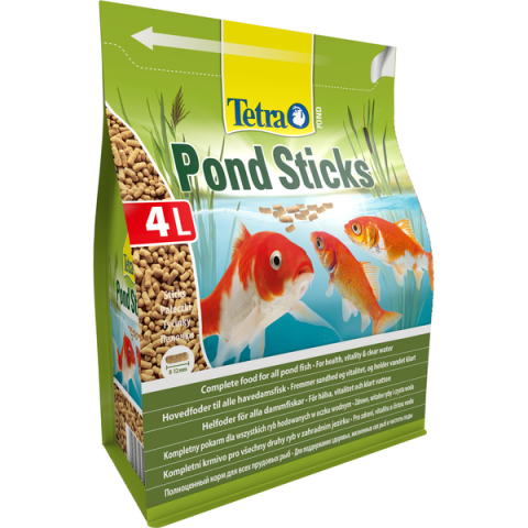 ТетраPond Sticks Корм для прудовых рыб, уп. 4л 2