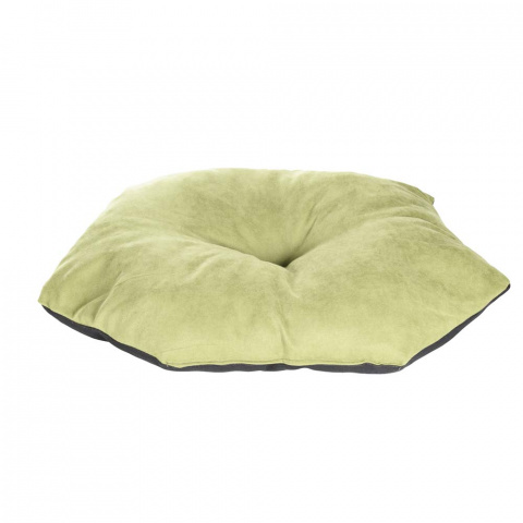 Лежак велюровый круглый №6 для собак и кошек мелких и средних пород, 45х49х15 см, зеленый 5