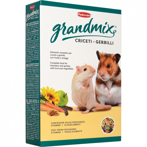 Grandmix Criceti - Gerbilli Корм для хомяков и мышей, уп. 400 г