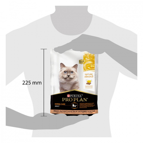 Сухой корм Nature Elements для взрослых кошек, с высоким содержанием лосося, 1.4 кг 5