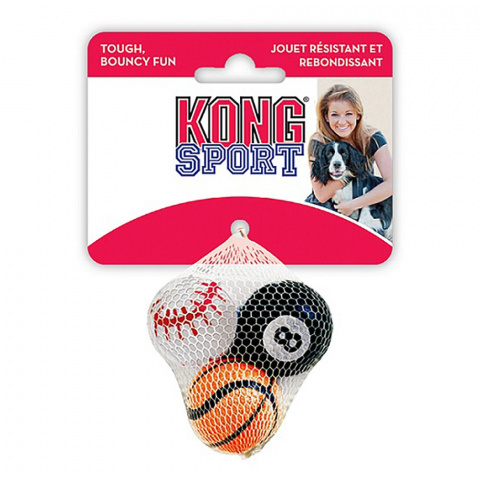Игрушка для собак Air Sport Теннисный Мяч очень маленький (в упаковке 3 шт) 4 см