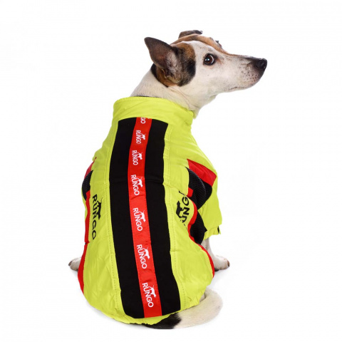 Куртка на молнии для собак крупных пород Карликовый пинчер, Джек Рассел, Бигль 46x66x43см 3XL желтый (унисекс) 7