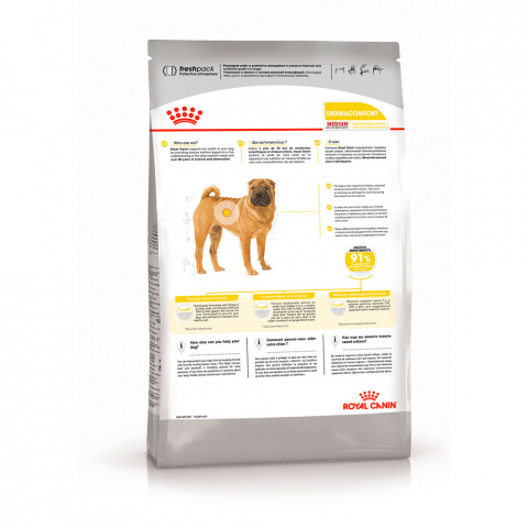 Medium Dermacomfort корм для собак средних пород, склонных к кожным раздражениям, 3 кг 1