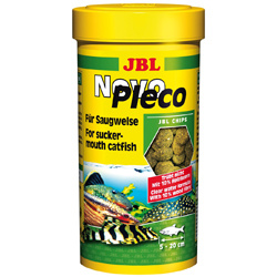 NovoPleco Основной корм для кольчужных сомов, тонущие чипсы, 100мл (53г)
