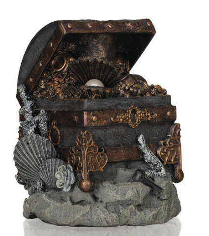 Скульптура Сундук с сокровищами 14x14x17см