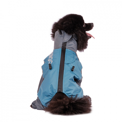 Дождевик для собак Вестхайл, Джек Рассел мальчик голубой горизонт XL, 35x40x63 см