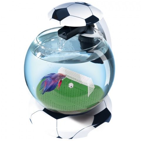 Аквариум Cascade Globe Football 6,8л круглый с LED светильником