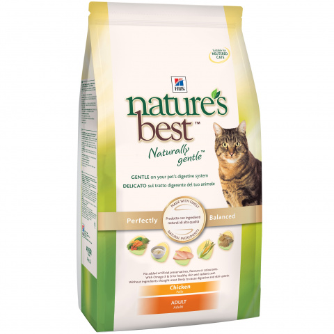 Natures Best сухой корм для кошек, натуральный с курицей, 2кг 4