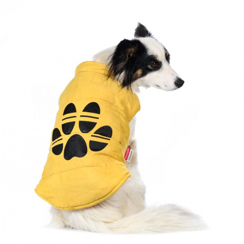 Куртка двухсторонняя для собак S желтый (унисекс) 3