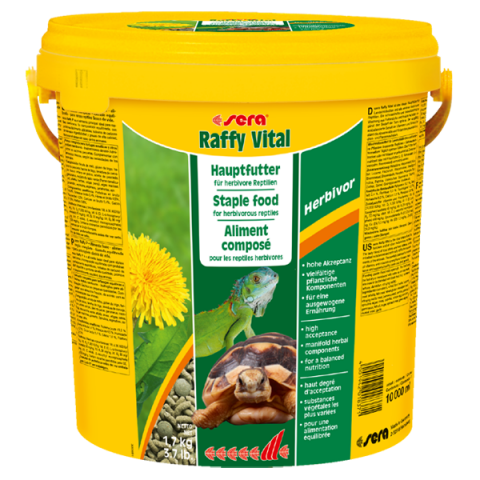 Корм для рептилий Raffy Vital 10 л (1,7 кг) (ведро)