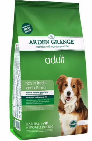 Adult корм для собак старше 1 года, с ягненком и рисом, 2 кг
