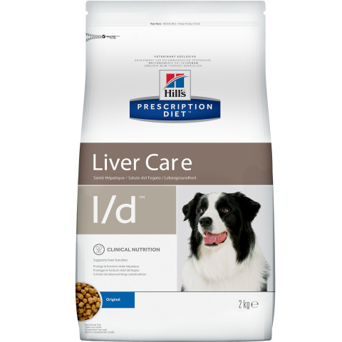 Prescription Diet l/d Liver Care сухой корм для собак, 2кг