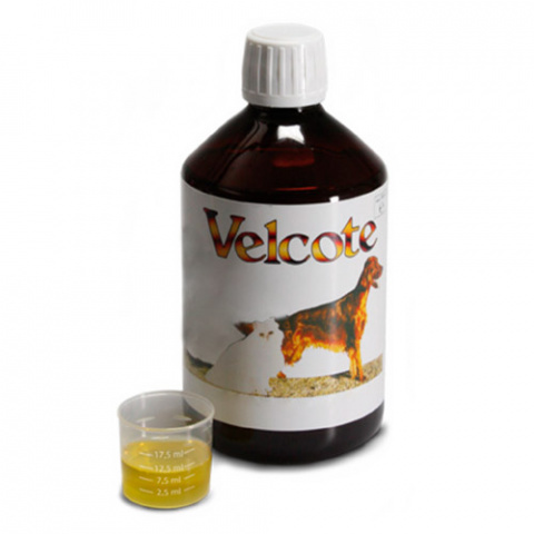 Велькот масло для приема внутрь для здоровой кожи и шерсти кошек и собак, 250мл