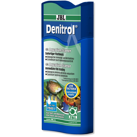 Denitrol Стартовые бактерии для пресноводных и морских аквариумов, 100мл, на 3000л