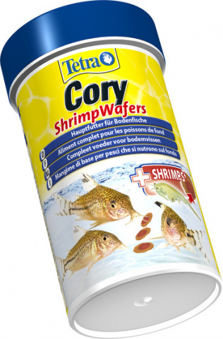 Cory Shrimp Wafers корм для донных рыб, 100 мл 1