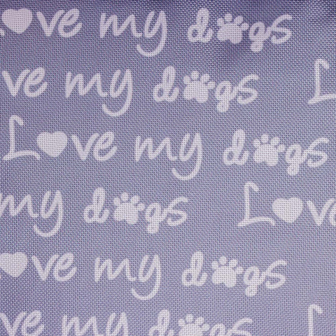 Лежак Love my Dogs для кошек и собак мелких и средних пород 50х40х20 см, серый 3