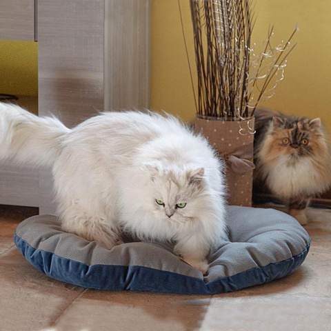 Подушка для кошек и собак Stuart, 55х36 см, синяя 4
