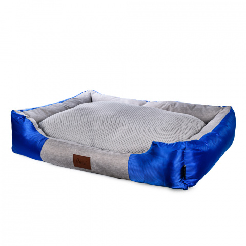 Лежак Sun-Sea для кошек и собак средних пород, 89х70х20 см, синий 2