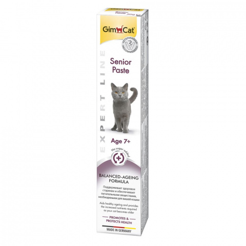 GimCat Паста для кошек Expert Line Сеньор 7+, 50 г 1