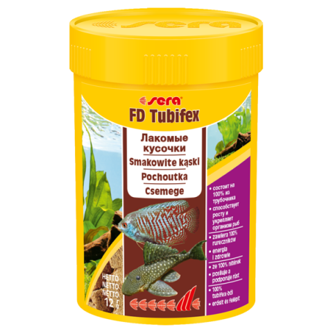 Корм для рыб FD Tubifex (Трубочник) 100 мл (12 г)