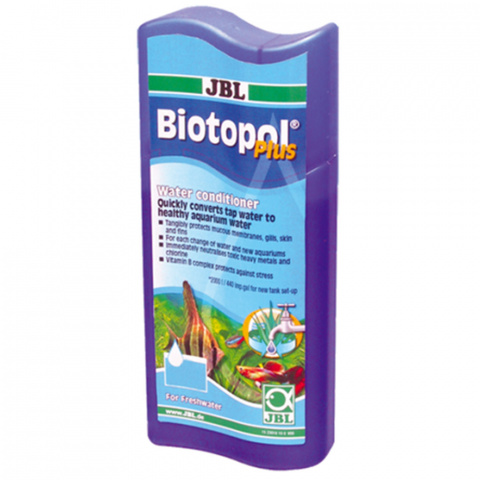 Biotopol plus Кондиционер для воды с высоким содержанием хлора, 100мл,на 1600л