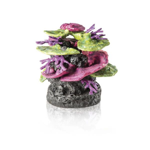 Скульптура Коралловый гребень зелёно-фиолетовый