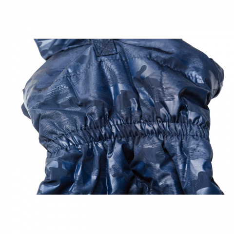 Комбинезон с меховым капюшоном для собак S синий (унисекс) 3