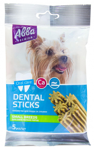 Premium Dental Sticks Small Breeds лакомство для собак мелких пород для ухода за зубами, со вкусом мяса, 78 г