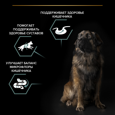 Opti Digest сухой корм для взрослых собак для крупных пород с мощным телосложением при чувствительном пищеварении с ягненком, 14 кг 4