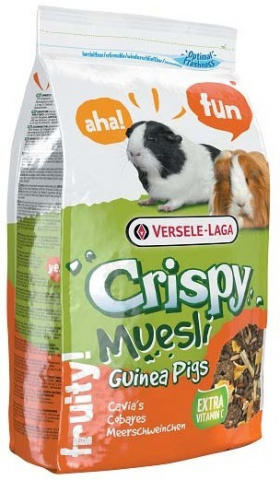 VERSELE-LAGA корм для морских свинок Crispy Muesli Guinea Pigs свитамином С 400 г