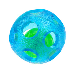 Игрушка для собак Мяч для активной игры светящийся 7 см