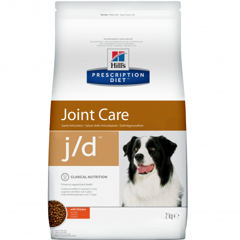 Prescription Diet j/d Joint Care сухой корм для собак, с курицей, 2кг