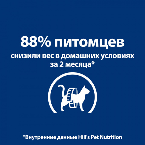 Prescription Diet Metabolic Сухой диетический корм для кошек, способствующий снижению и контролю веса, с курицей, 250 гр. 1