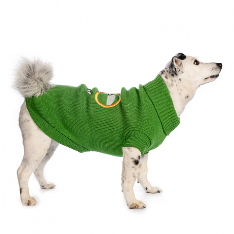 Свитер для собак 45см 2XL зеленый (унисекс)