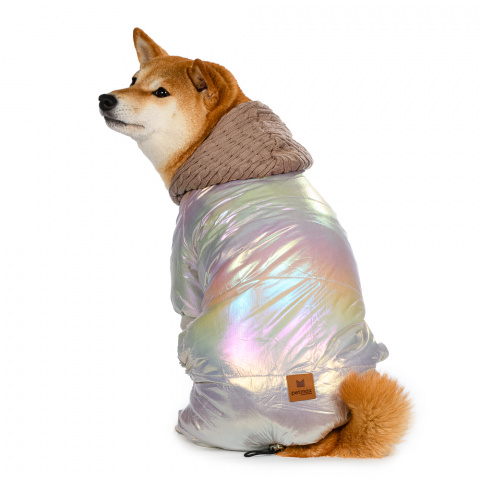 Комбинезон с капюшоном для собак XL разноцветный (унисекс)