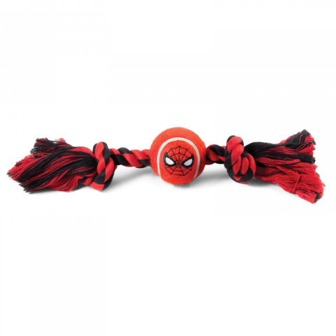 Игрушка для собак Marvel Человек Паук Веревка и мяч 1