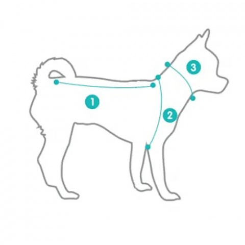 Попона на флисе для собак средних пород M (унисекс) 5