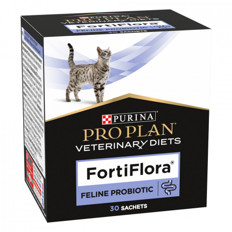 FortiFlora Кормовая добавка для кошек для поддержания баланса микрофлоры, 30х1 гр.