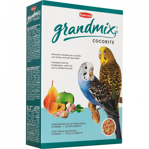 Grandmix Cocorite Корм для волнистых попугаев, уп. 1 кг