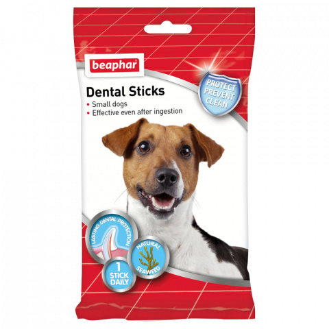 Лакомство для чистки зубов Dental Sticks для собак мелких пород 112г (7шт)