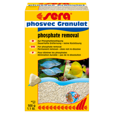 Наполнитель для удаления фосфатов Phosvec Granulat 500г