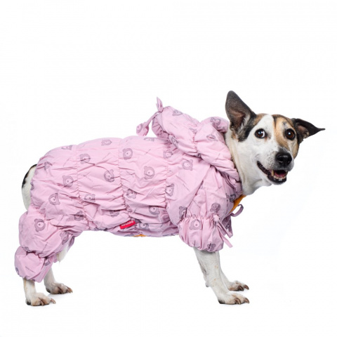 Комбинезон для собак XL розовый (девочка) 1