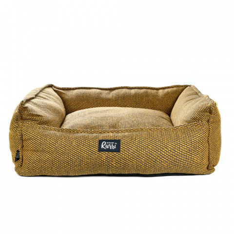 Лежак для кошек и собак мелких и средних пород, 70х60х22 см, желтый 1