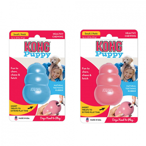 Игрушка для собак Puppy классик S маленькая цвета в ассортименте: розовый, голубой 7x4 см 2